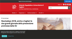 Desktop Screenshot of aoucagliari.it
